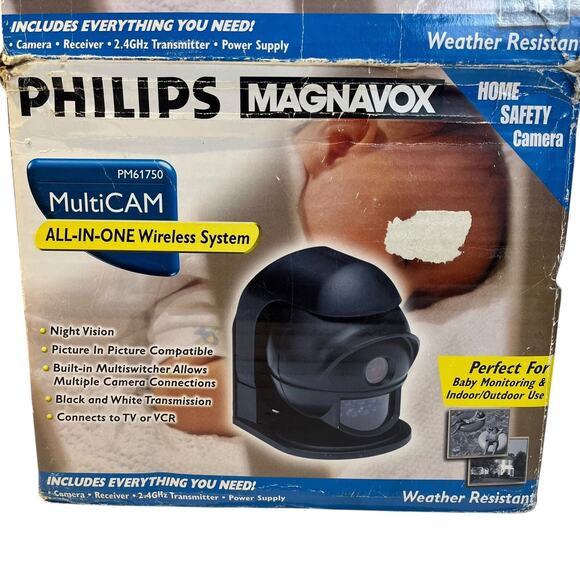 Philips Magnavox All in One Multi Cam Wireless System PM61750